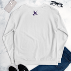 Hummingbird Cozy Crew – Classic Cotton Sweatshirt